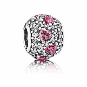Pandora Heart Pave Ball Charm